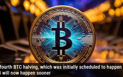 The fourth BTC halving, which was initially scheduled to happen in 2024 will now happen sooner