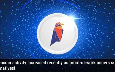 Ravencoin activity increased recently as proof-of-work miners sought alternatives!