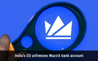 India’s ED unfreezes WazirX bank account