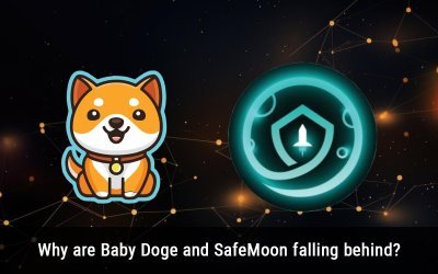 Why are Baby Doge and SafeMoon falling behind?
