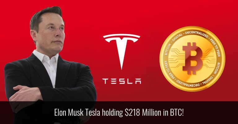 Elon Musk Tesla holding $218 Million in BTC!