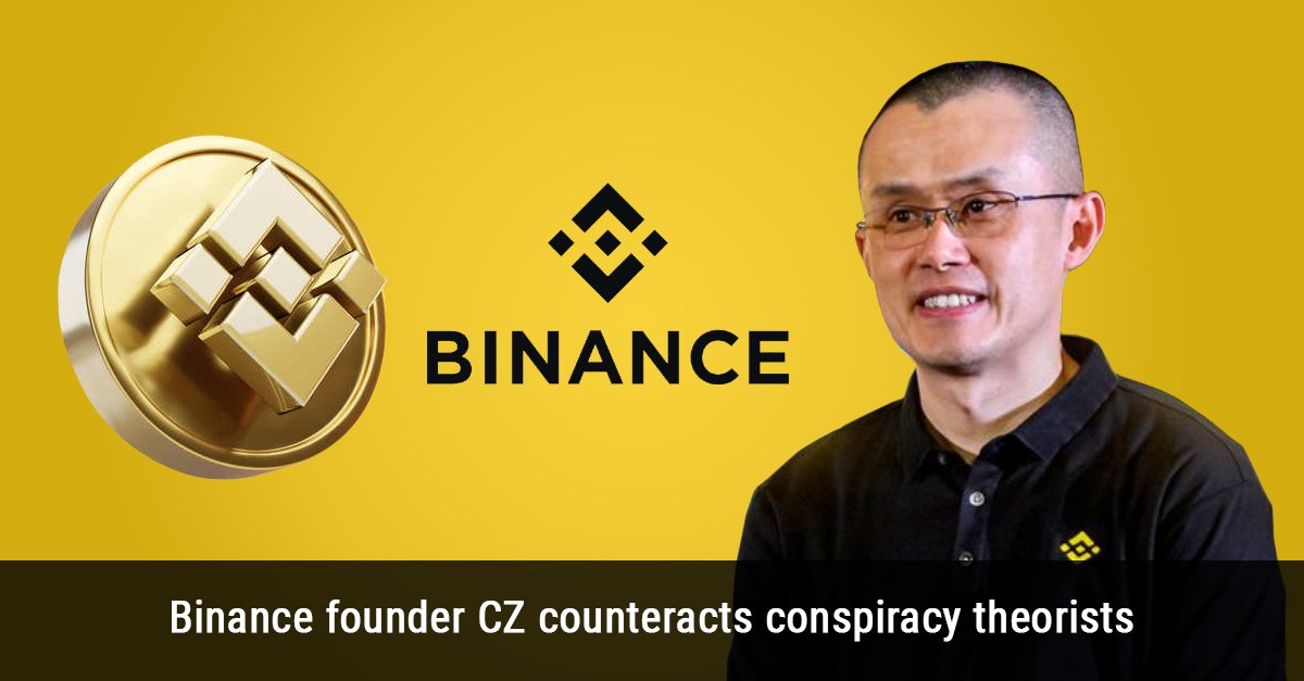 Binance founder CZ counteracts conspiracy theorists
