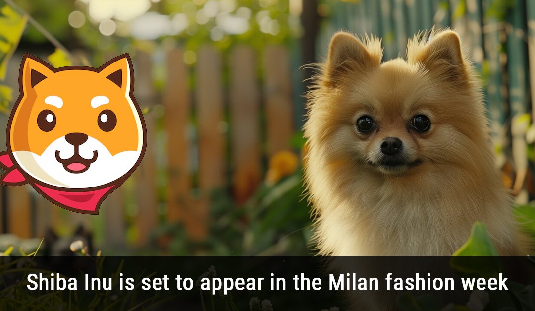 Shiba Inu is set to appear in the Milan fashion week
