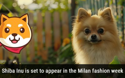 Shiba Inu is set to appear in the Milan fashion week
