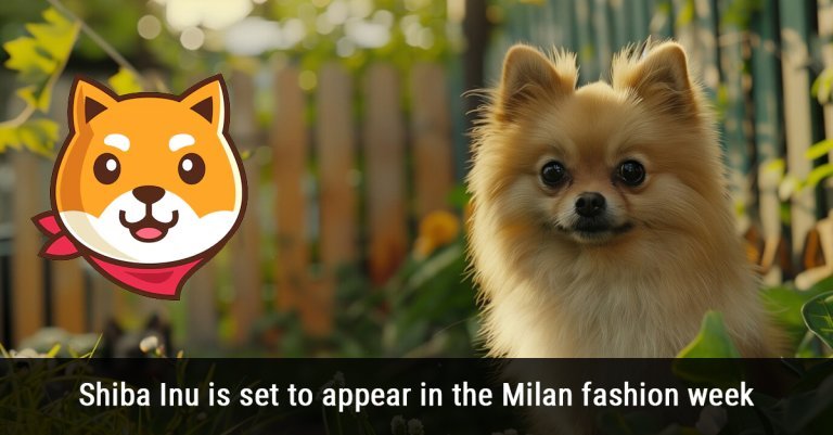 Shiba Inu is set to appear in the Milan fashion week