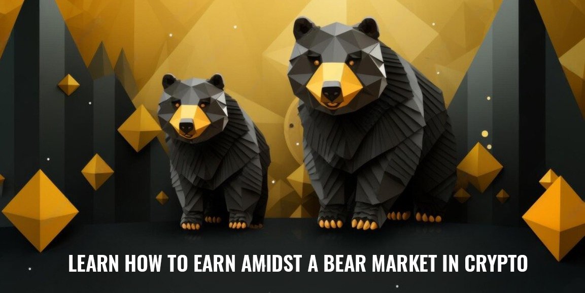 Learn how to earn amidst a bear market in crypto