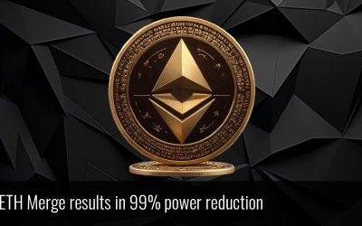 The ETH Merge results in 99% power reduction
