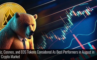 Chilliz, Cosmos, and EOS Tokens Considered As Best Performers in August in Bear Crypto Market