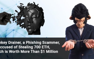 Monkey Drainer, a Phishing Scammer, is Accused of Stealing 700 ETH, which is Worth More Than $1 Million