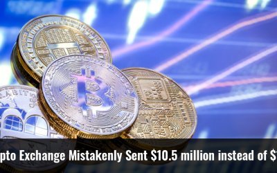Crypto Exchange Mistakenly Sent $10.5 million instead of $100