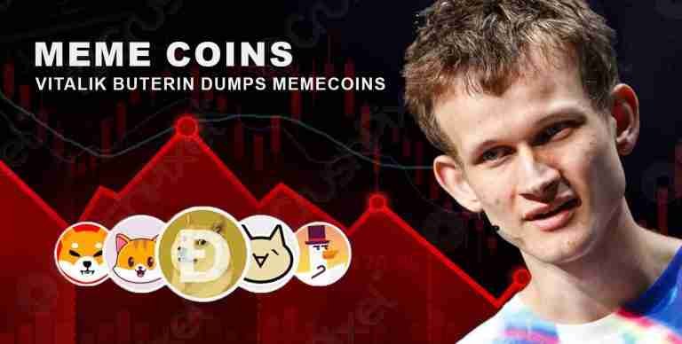 Vitalik Buterin Dumps Memecoins Ahead Of Ethereum Shanghai