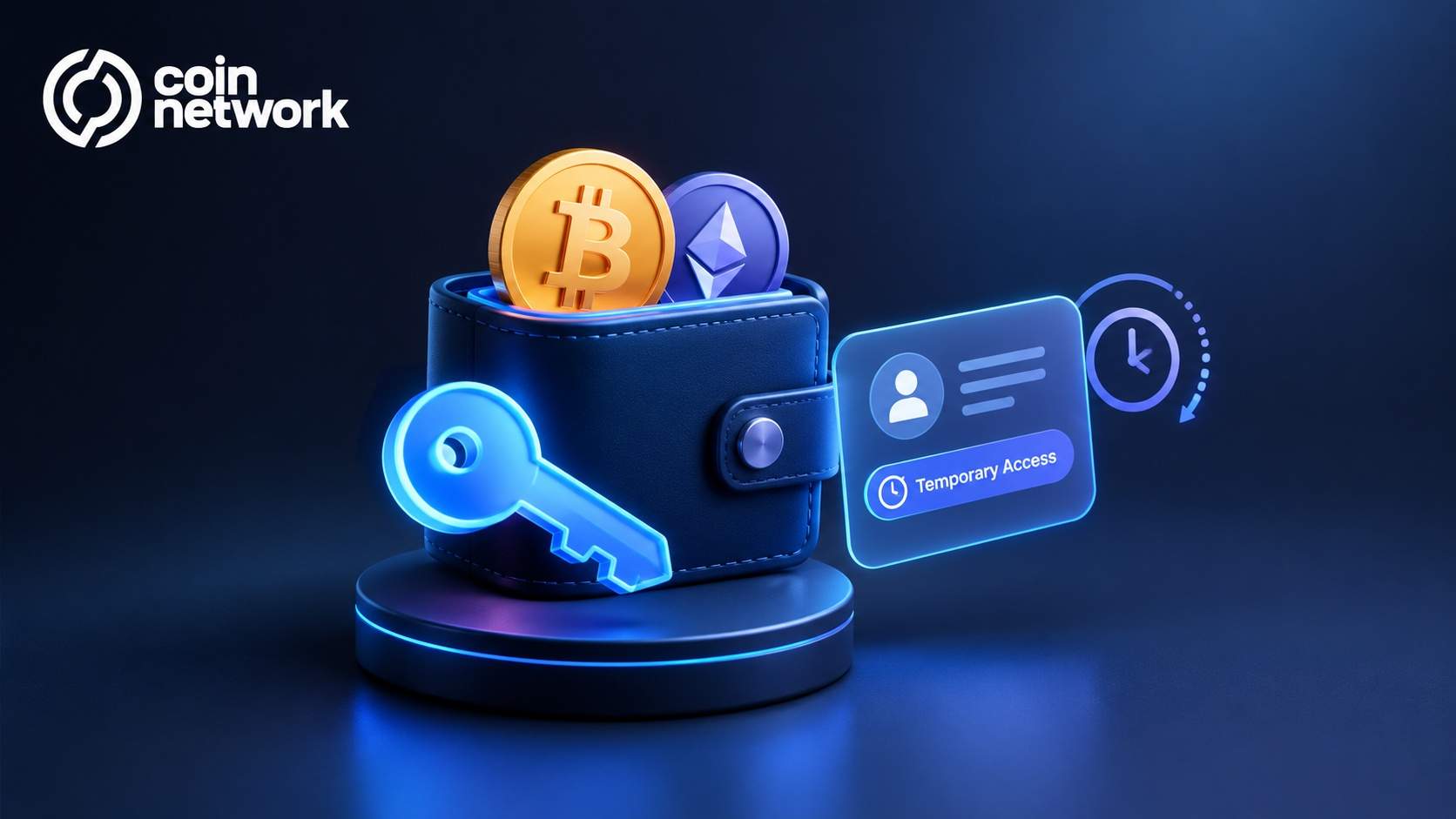 Smart wallet session keys granting temporary permissions for crypto transactions